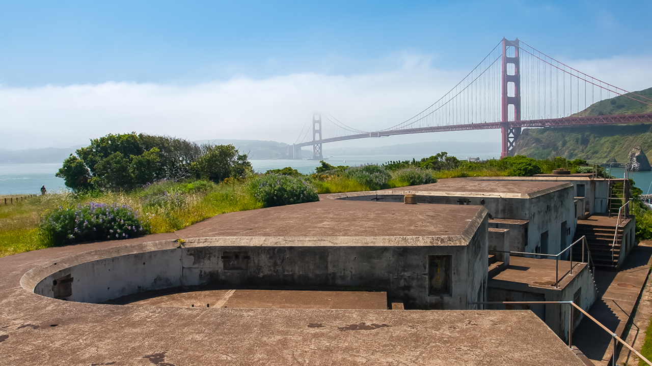 Battery at Fort Baker Battery at Fort Baker
