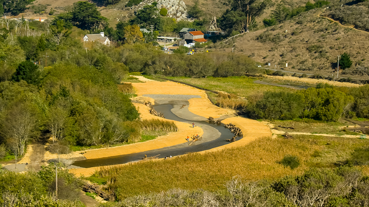 Redwood Creek at Muir Beach