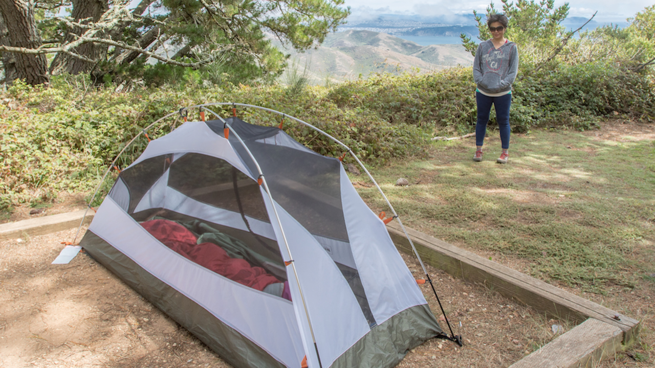 Tent at Hawk Camp Campground