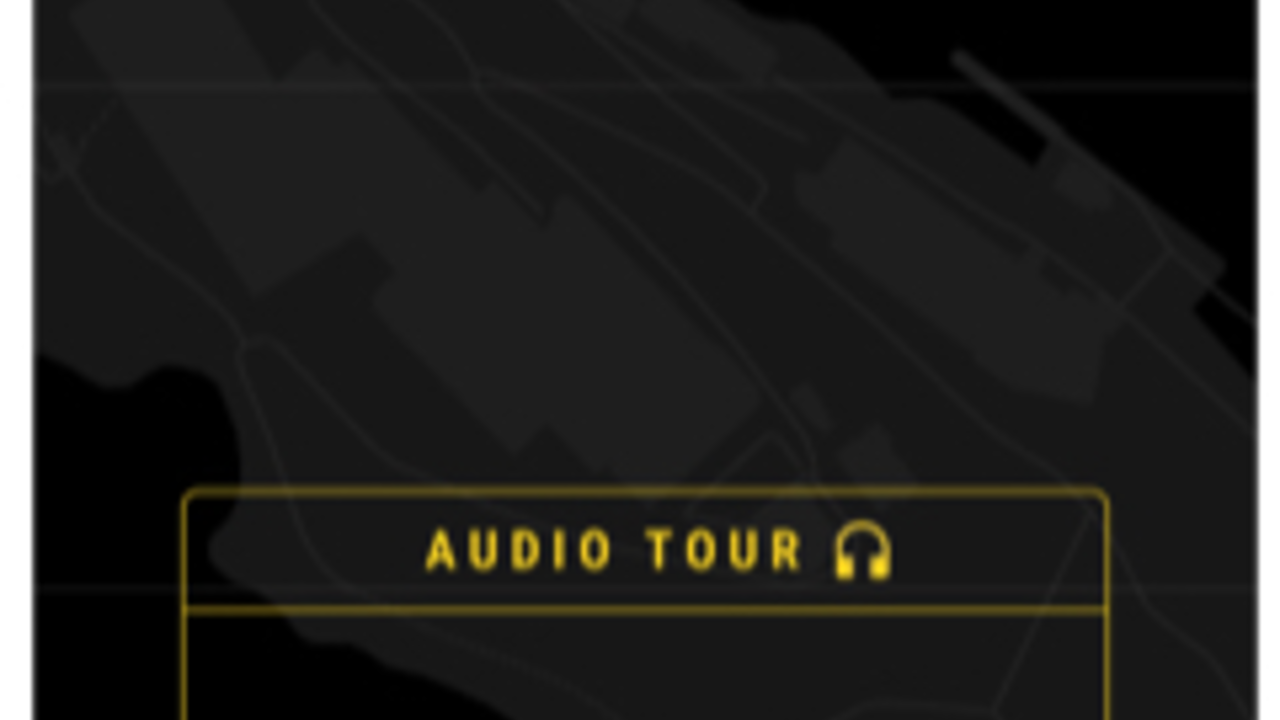 Screenshot of the new 'Alcatraz Experience' audio tour.
