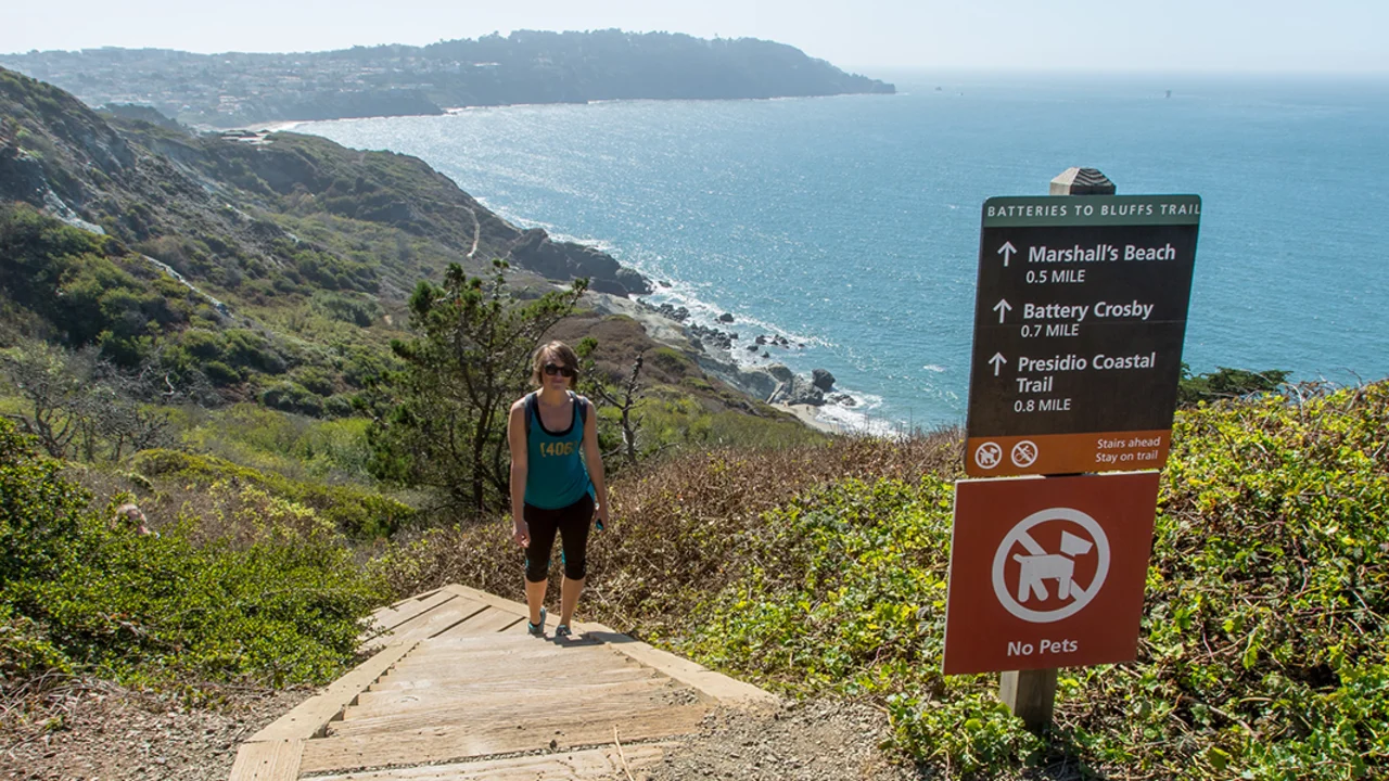 Batteries to Bluffs Trail, Golden Gate Bridge