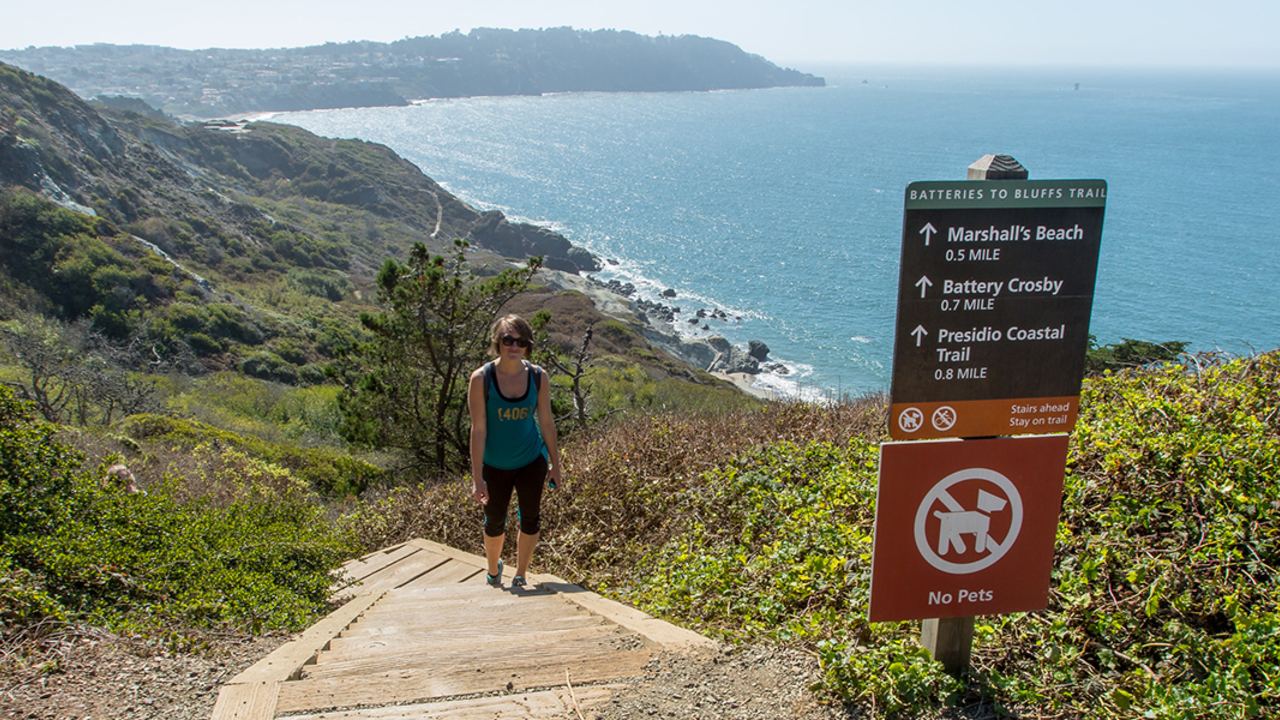 Batteries to Bluffs Trail, Golden Gate Bridge