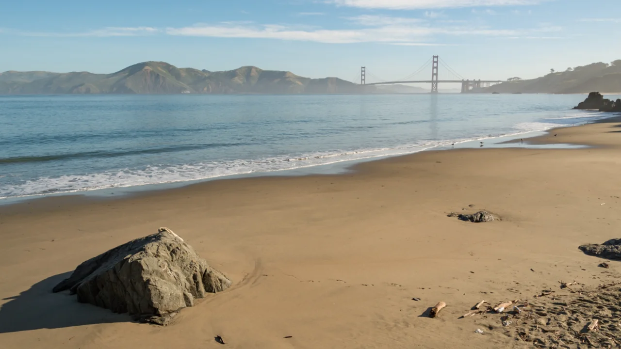A calm scene from China Beach