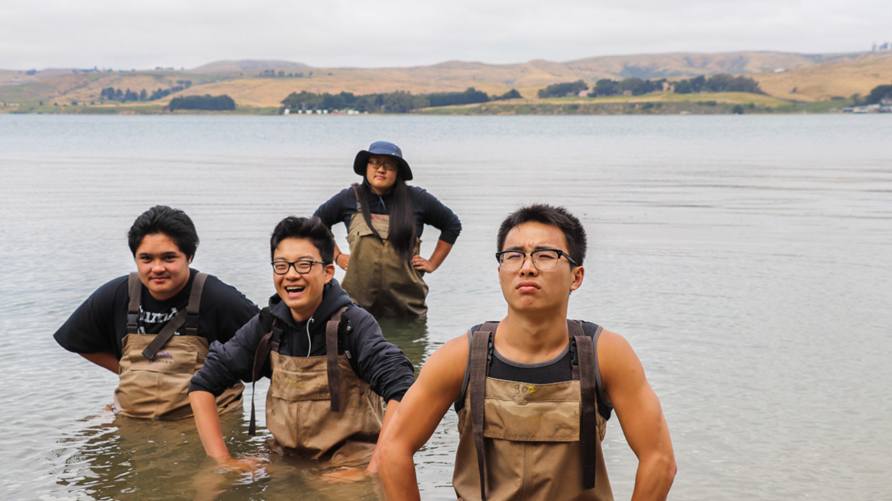Youth photographers' images from Crissy Field Center programs during the summer of 2018.