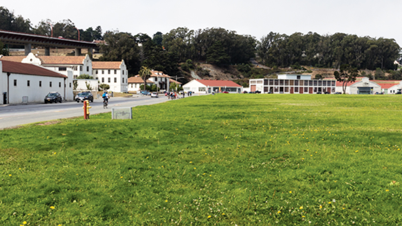 Crissy Field is seen in 2018.