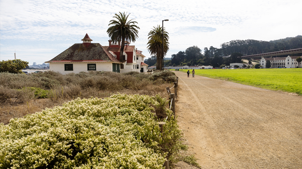 Crissy Field is seen in 2018.