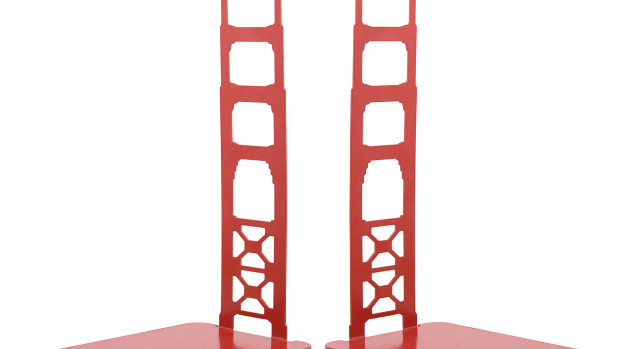 Golden Gate Bridge bookends. Golden Gate Bridge bookends.