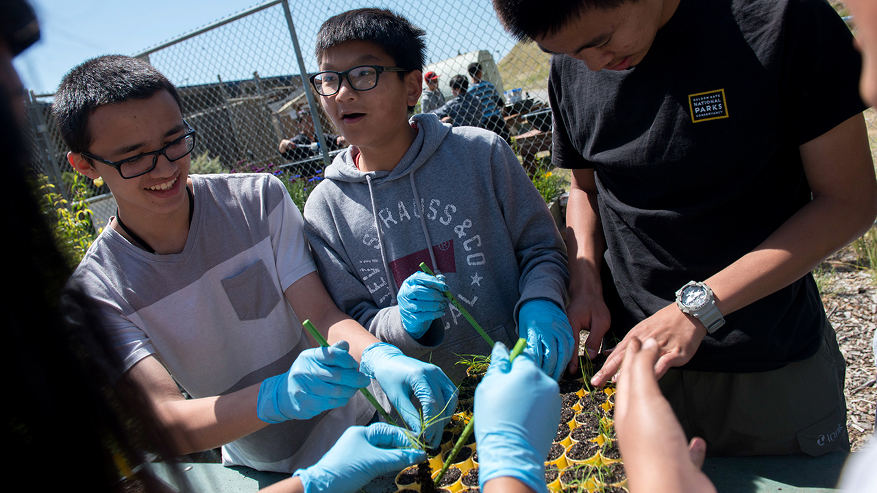 Nursery program at Oceana High School in Pacifica Nursery program at Oceana High School in Pacifica