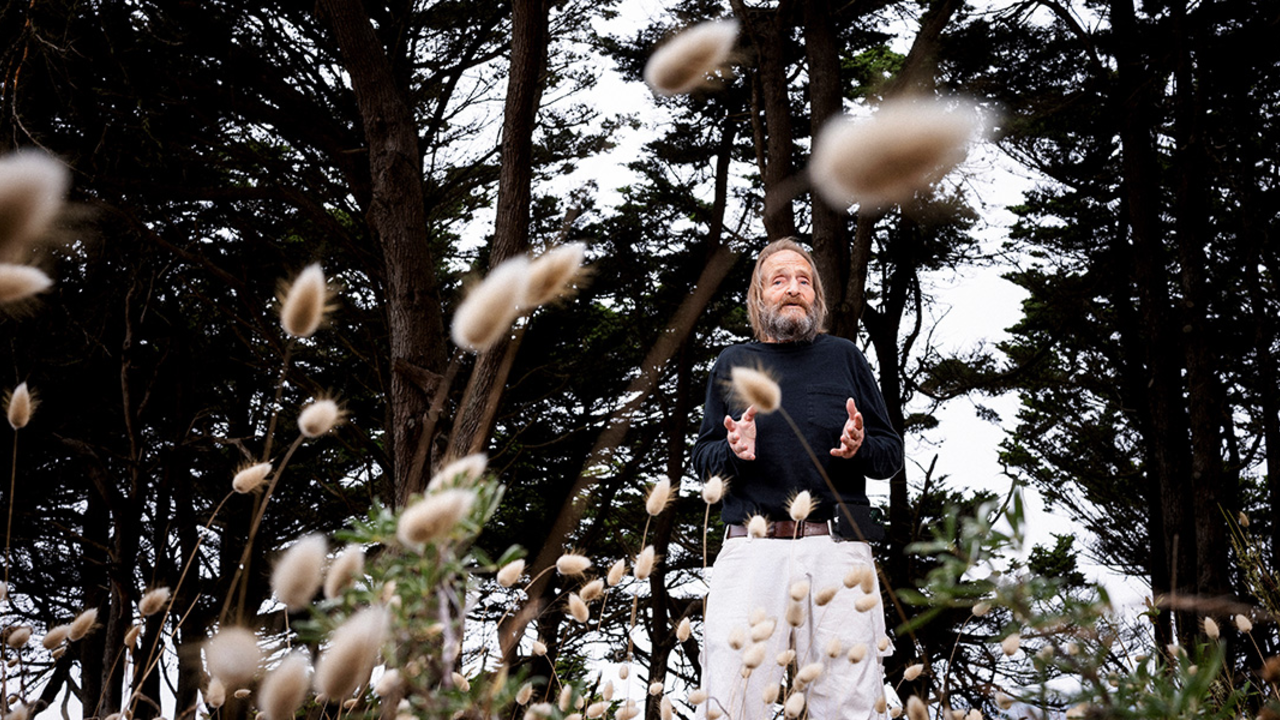 Veteran Jack Carter Fisher at Lands End in San Francisco.