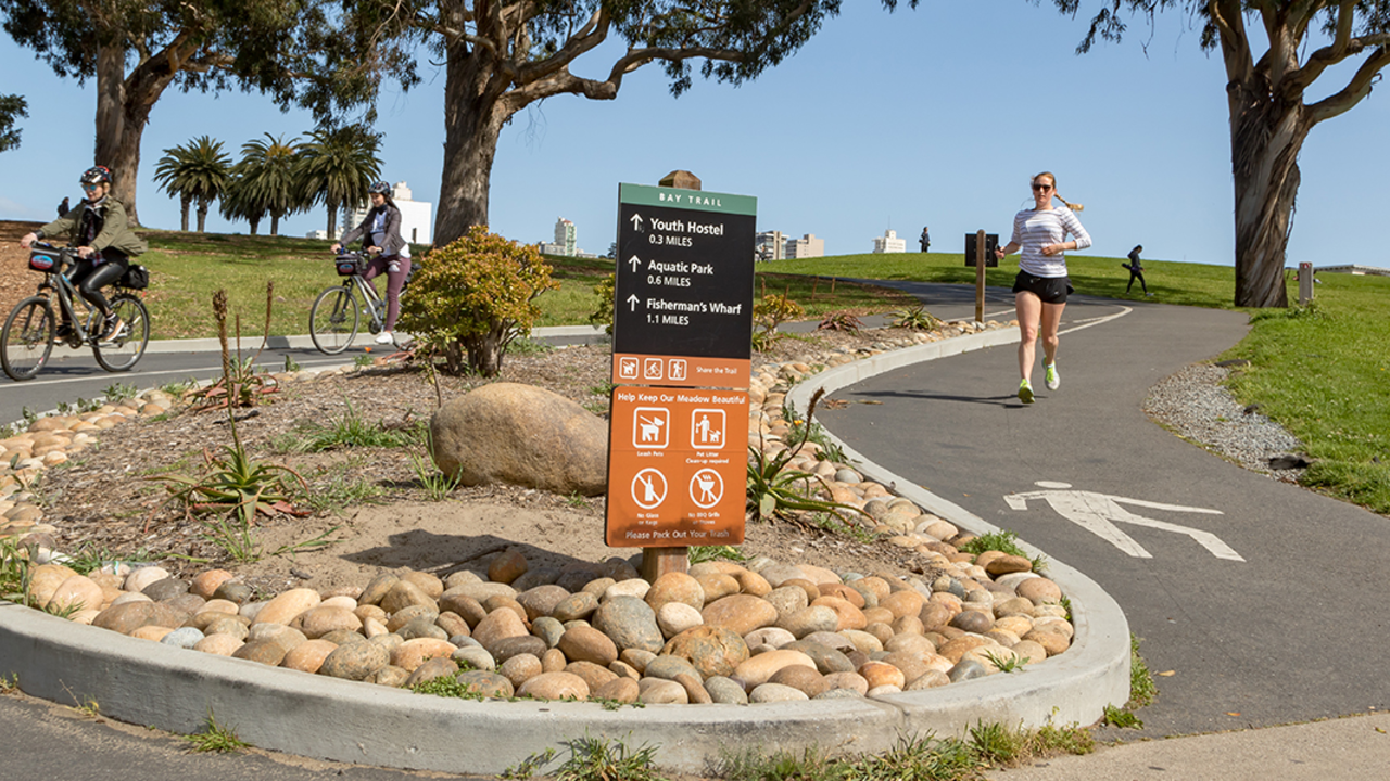 Bay Trail at Fort Mason