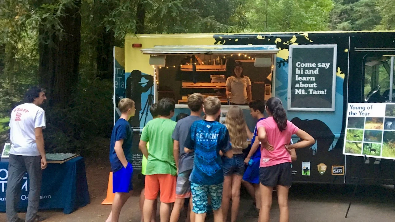 Visit the Tam Van, One Tam's mobile visitor center