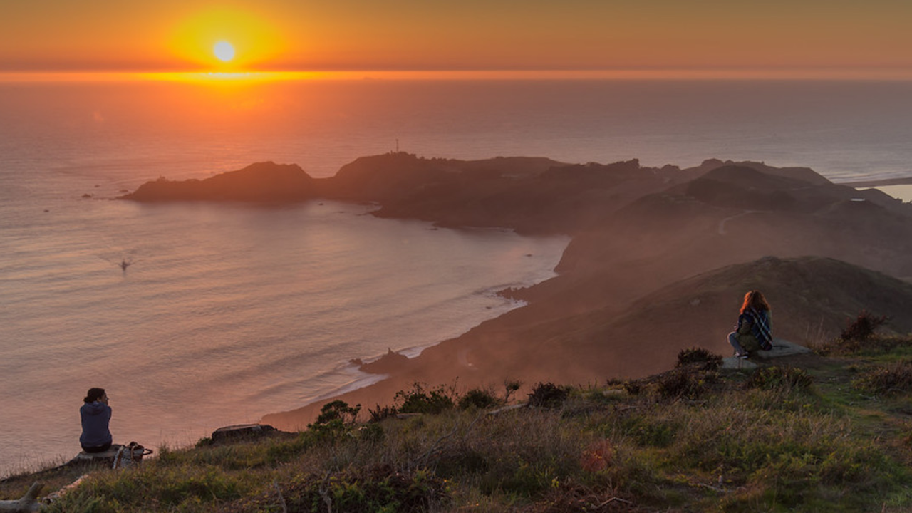 Sunset from the Marin Headlands Sunset from the Marin Headlands