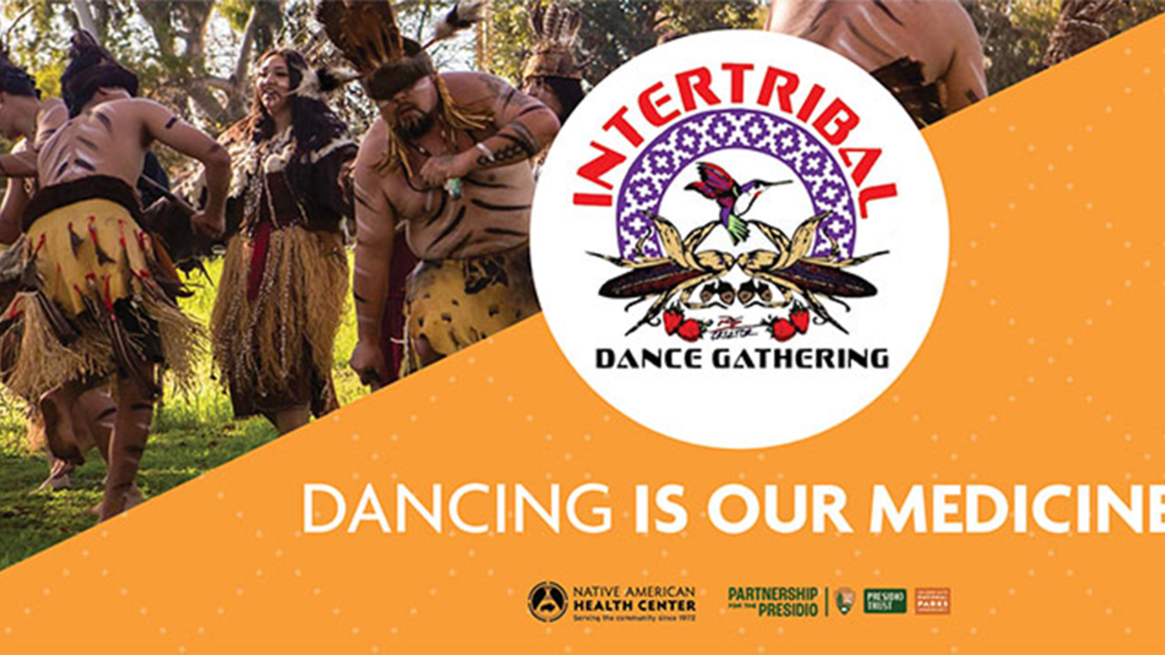 carousel-intertribal-dance-gathering_2x1.png Graphic for "Intertribal Dance Gathering: Dancing is Our Medicine" event