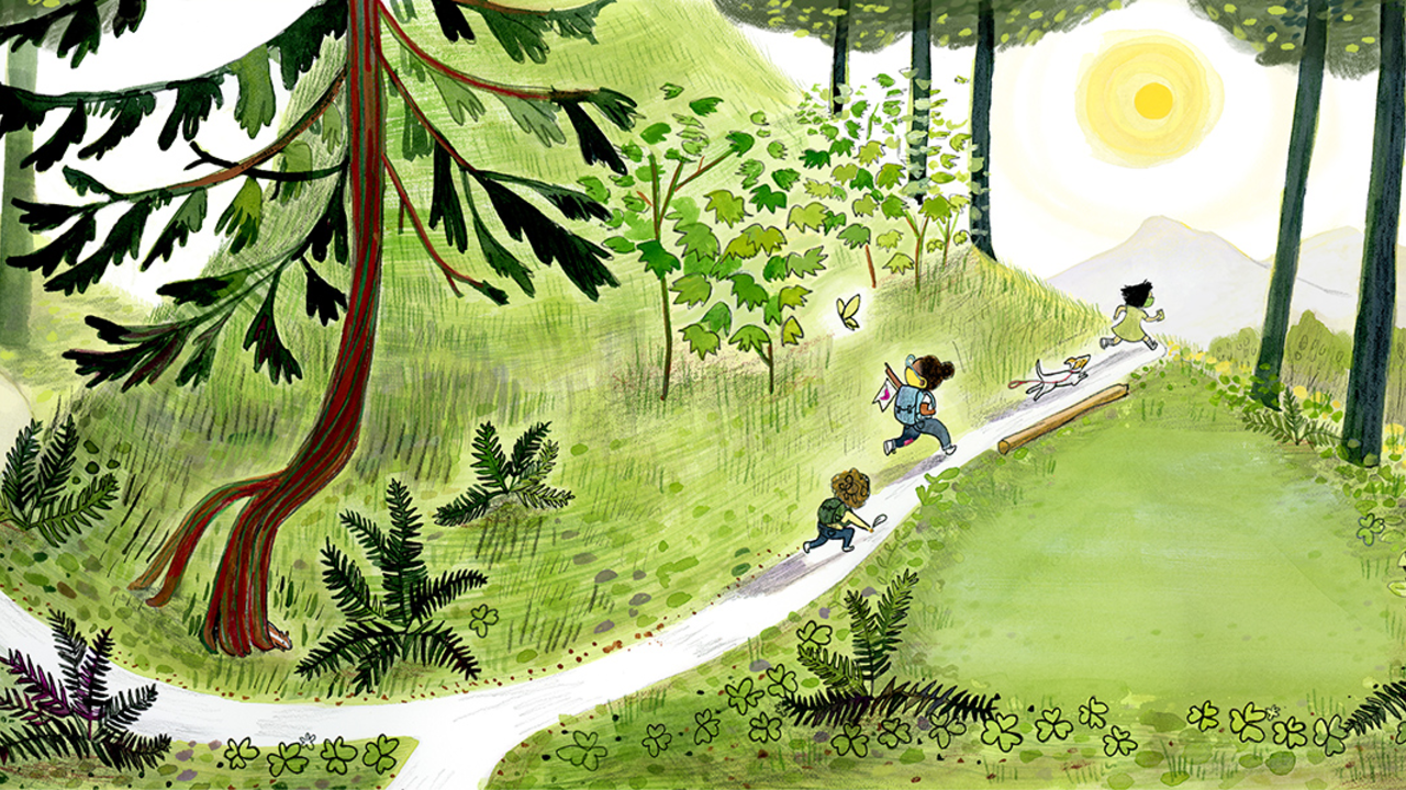The Hike by Alison Farrell (Chronicle Books) The Hike by Alison Farrell (Chronicle Books)
