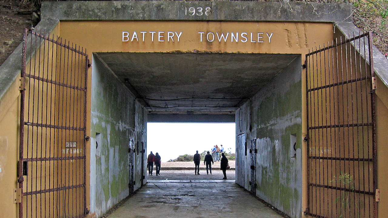 Battery Townsley in the Marin Headlands