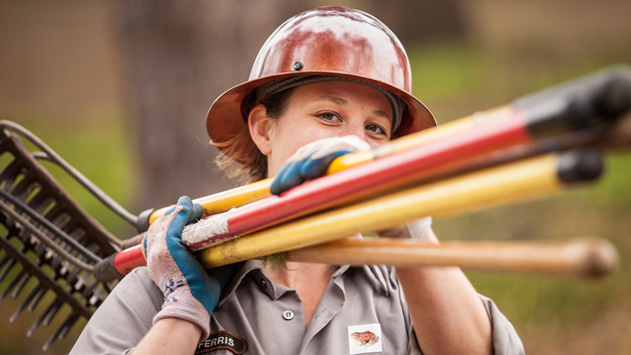 volunteer; trails; women's trail day