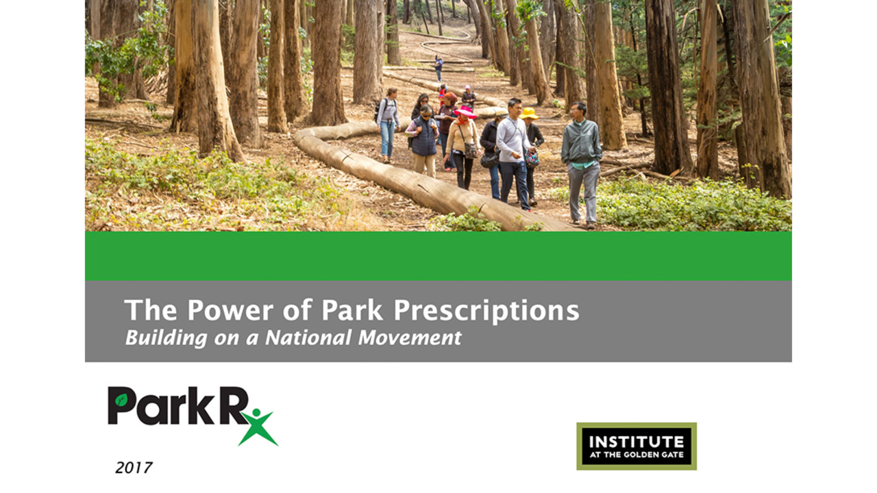 PowerPoint slide titled Power of Park Prescriptions