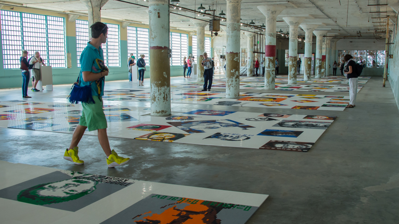 Ai Weiwei on Alcatraz, Trace exhibit Ai Weiwei on Alcatraz, Trace exhibit