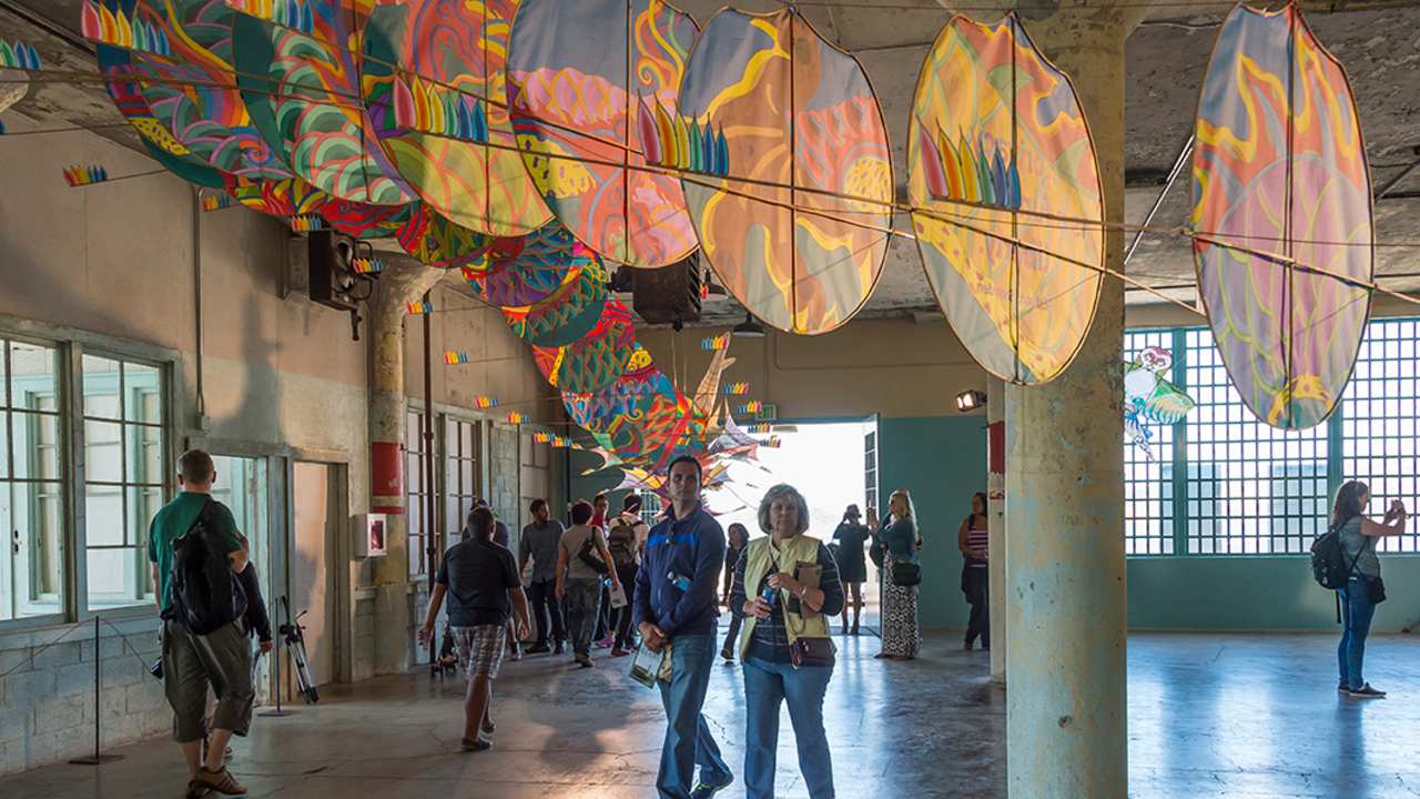 Ai Weiwei Art Installation at Alcatraz