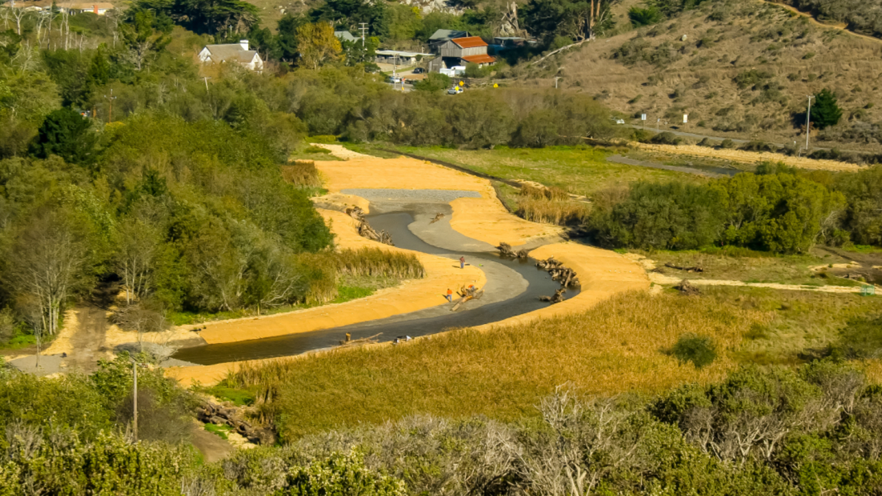Redwood Creek at Muir Beach