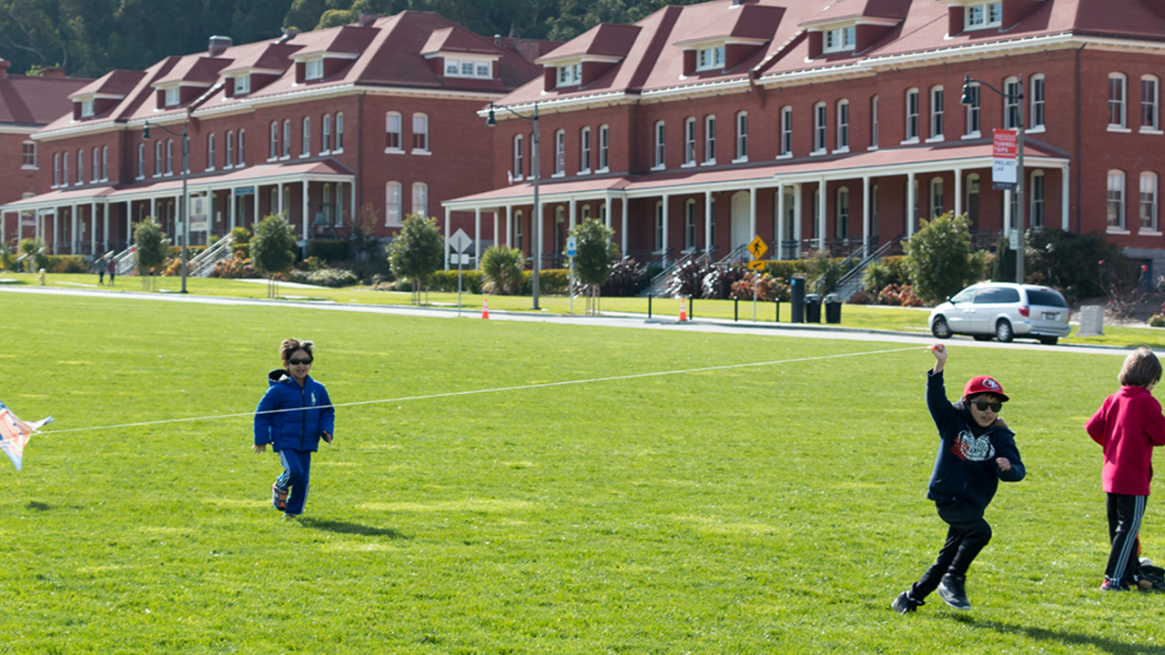 Family fun at the Presidio