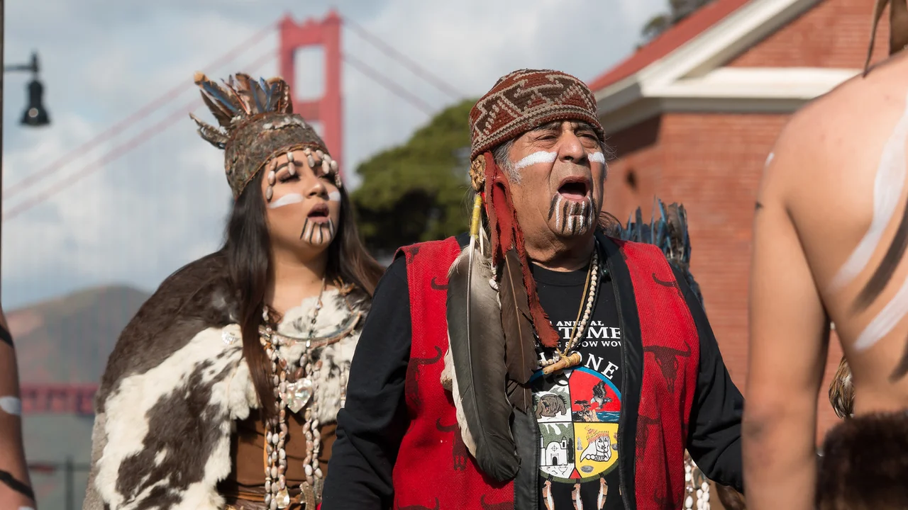 native Americans and the golden gate bridge