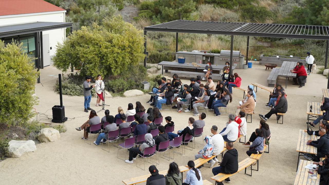 Courtyard of the Crissy Field Center at Access to Adventure Day.
