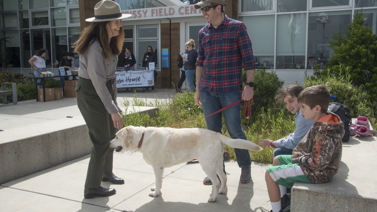 Scenes from Crissy Field Next Open House at the Crissy Field Center on June 1, 2019.