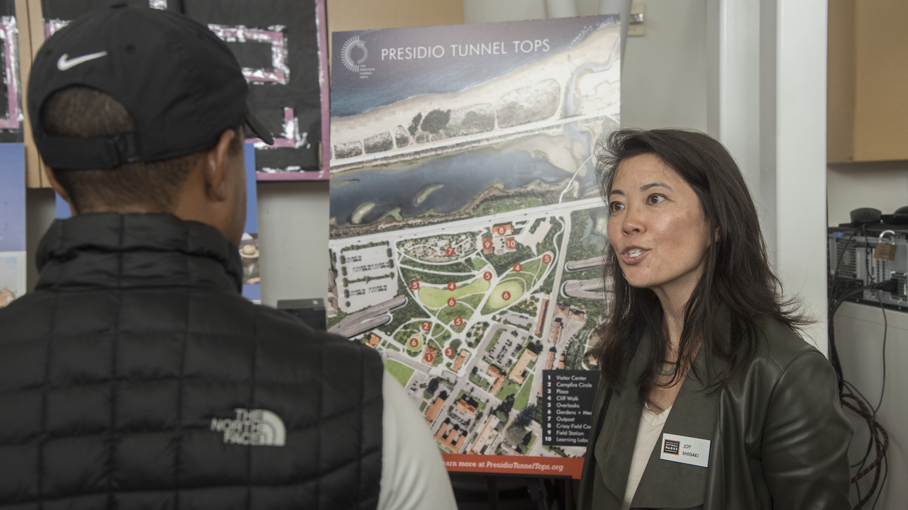 Scenes from Crissy Field Next Open House at the Crissy Field Center on June 1, 2019.