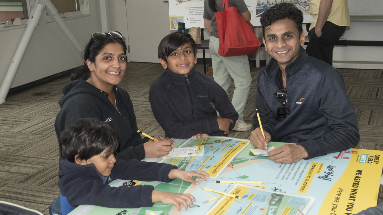 Scenes from Crissy Field Next Open House at the Crissy Field Center on June 1, 2019.
