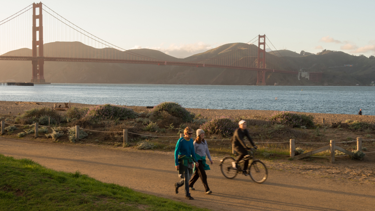 Crissy Field visitors Crissy Field visitors