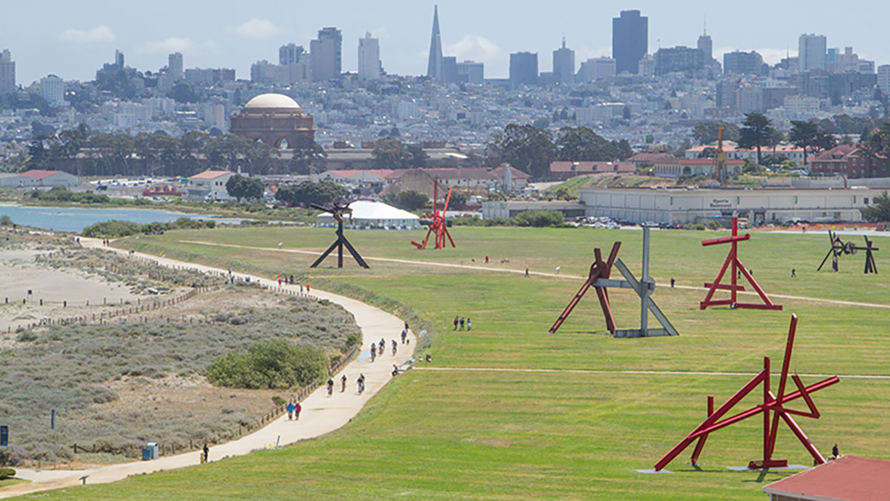 Mark di Suervo exhibit at Crissy Field