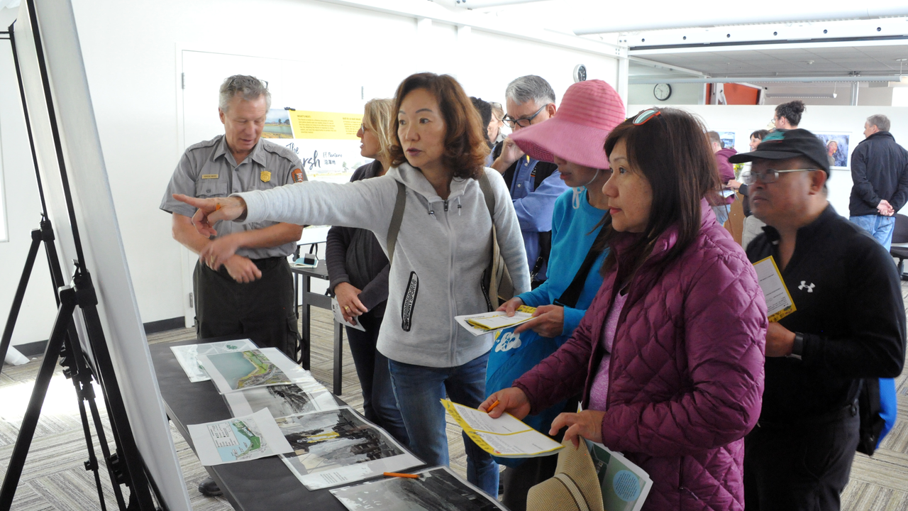 Scenes from Crissy Field Next Open House at the Crissy Field Center on June 1, 2019.