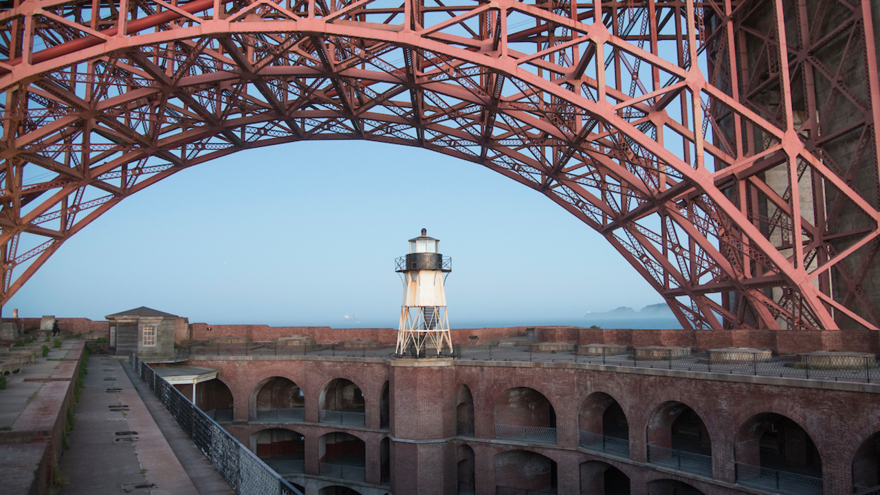 FOPO_180512_FXM_0002-2.jpg The arch of the Golden Gate bridge over Fort Point.