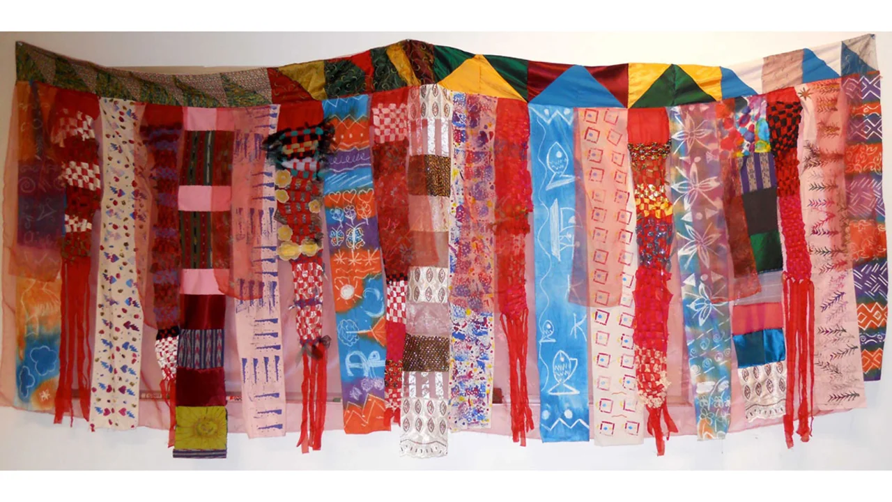 Survivor Healing Cloak. Made by Women Survivors of Violence.