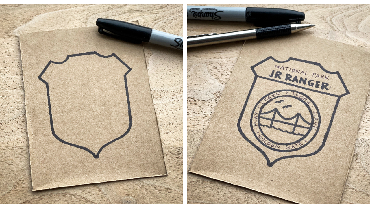 Create your own NPS ranger badge at home