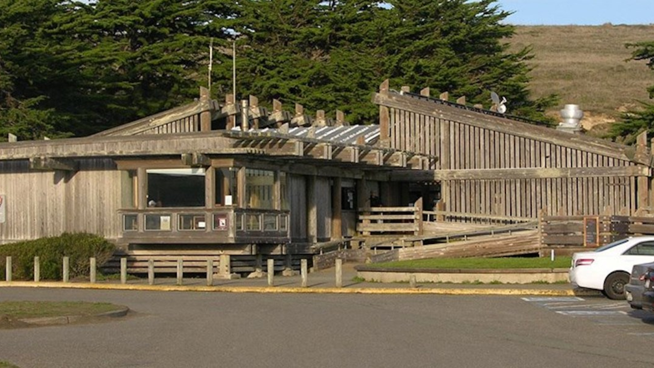 The Kenneth C. Patrick Visitor Center at Point Reyes National Seashore.