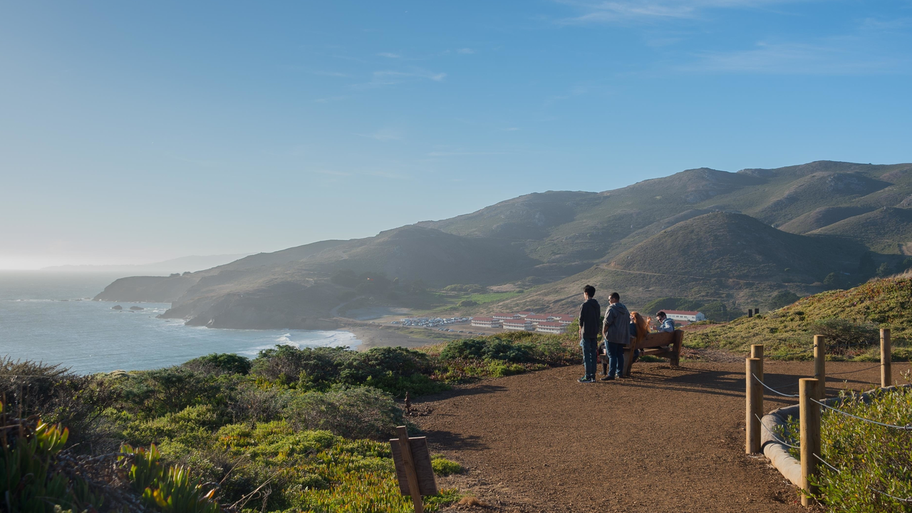 Views toward Fort Cronkhite from Battery Alexander