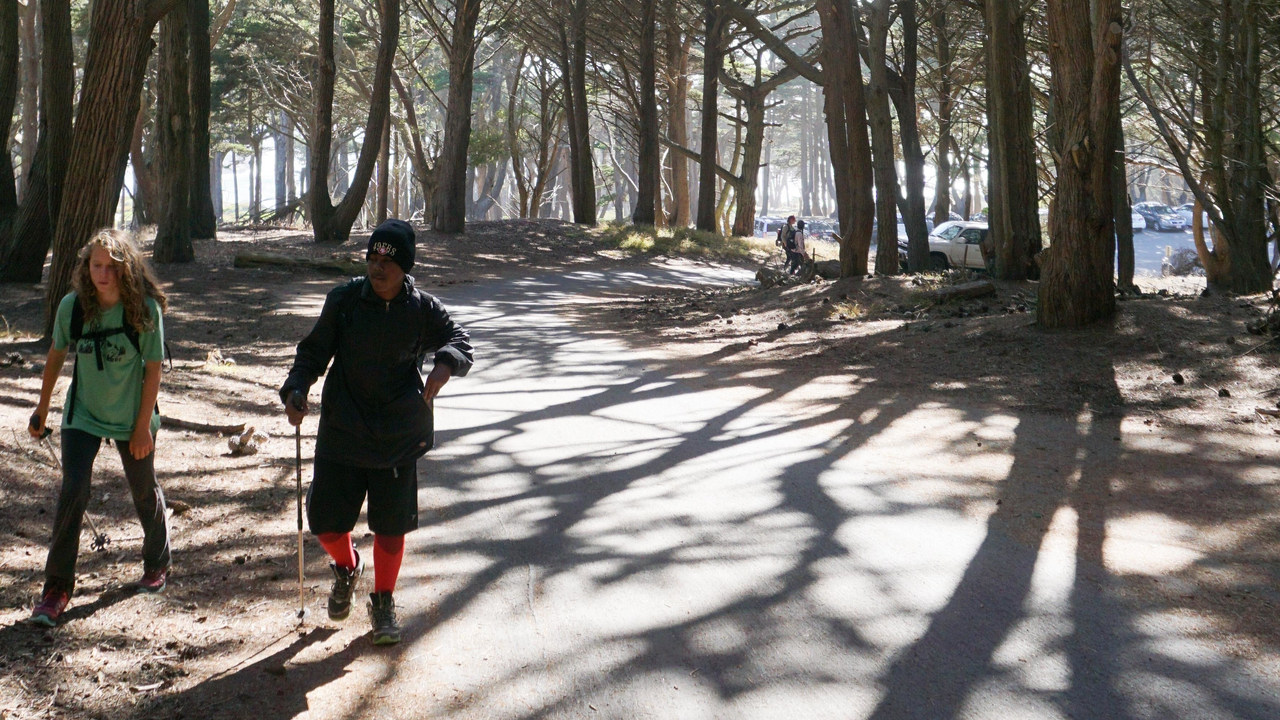 Hikers explore West Fort Miley