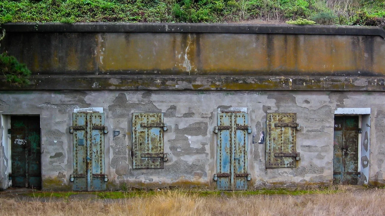Battery Alexander near Battery Mendell