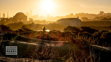 Crissy Field at sunrise