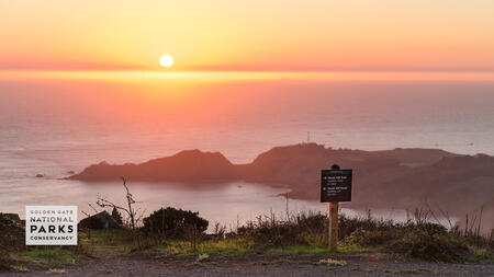 Sunset at Marin Headlands/Hawk Hill