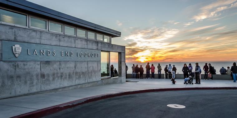 The Lands End Lookout is a gathering place for the thousands of visitors and locals that flock to this site each year