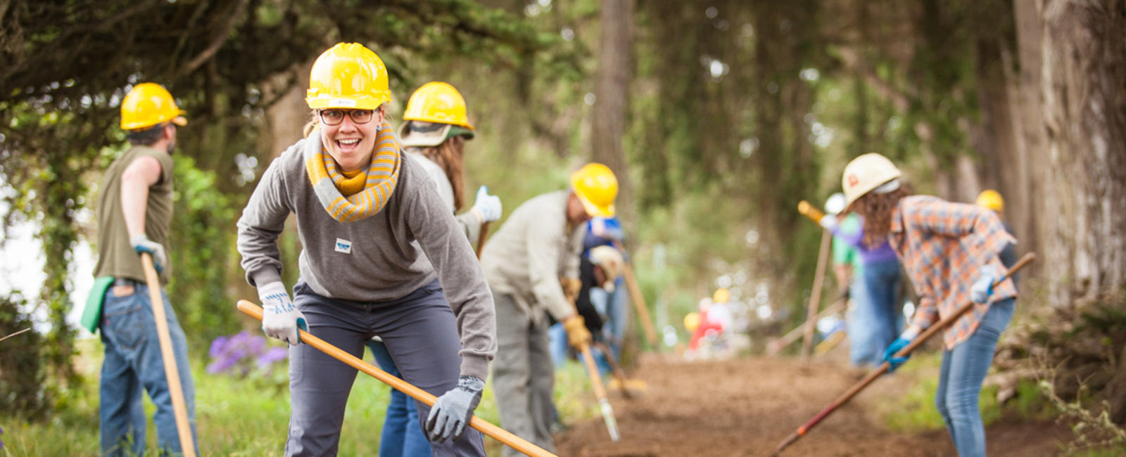 Trail Maintenance at Fort Miley