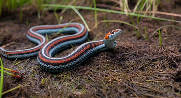 A San Francisco garter snake