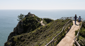 Muir Beach Overlook in the Marin Headlands.