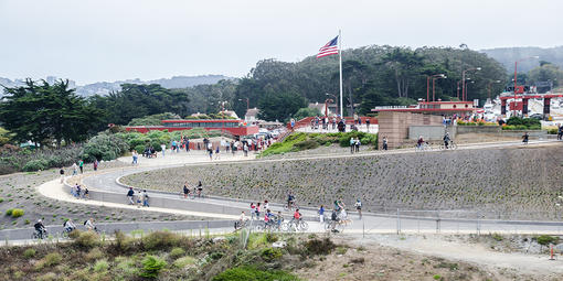 The Golden Gate Visitor Plaza