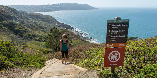 Batteries to bluffs trail