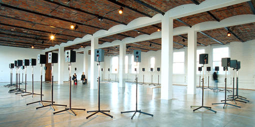 The Forty Part Motet—an immersive sound installation by Canadian artist Janet Cardiff
