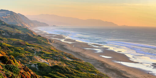 Sunset at Fort Funston